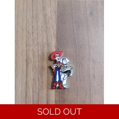 Disney Toy Story Woody & Buzz Lightyear Single Pin Badge